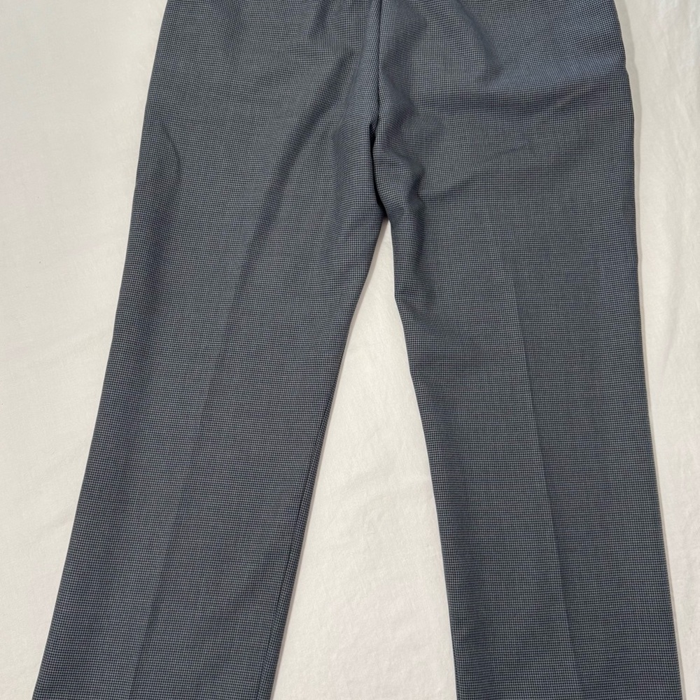 Axis Raymond Classic Gray Houndstooth Dress Pants 32X30 Flat Front
